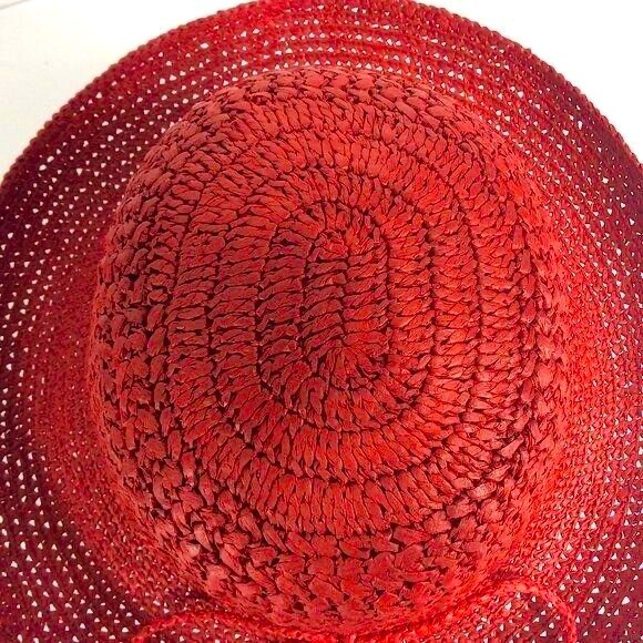 Scala Collection Raffia Straw Summer Sun Hat - Picture 5 of 10